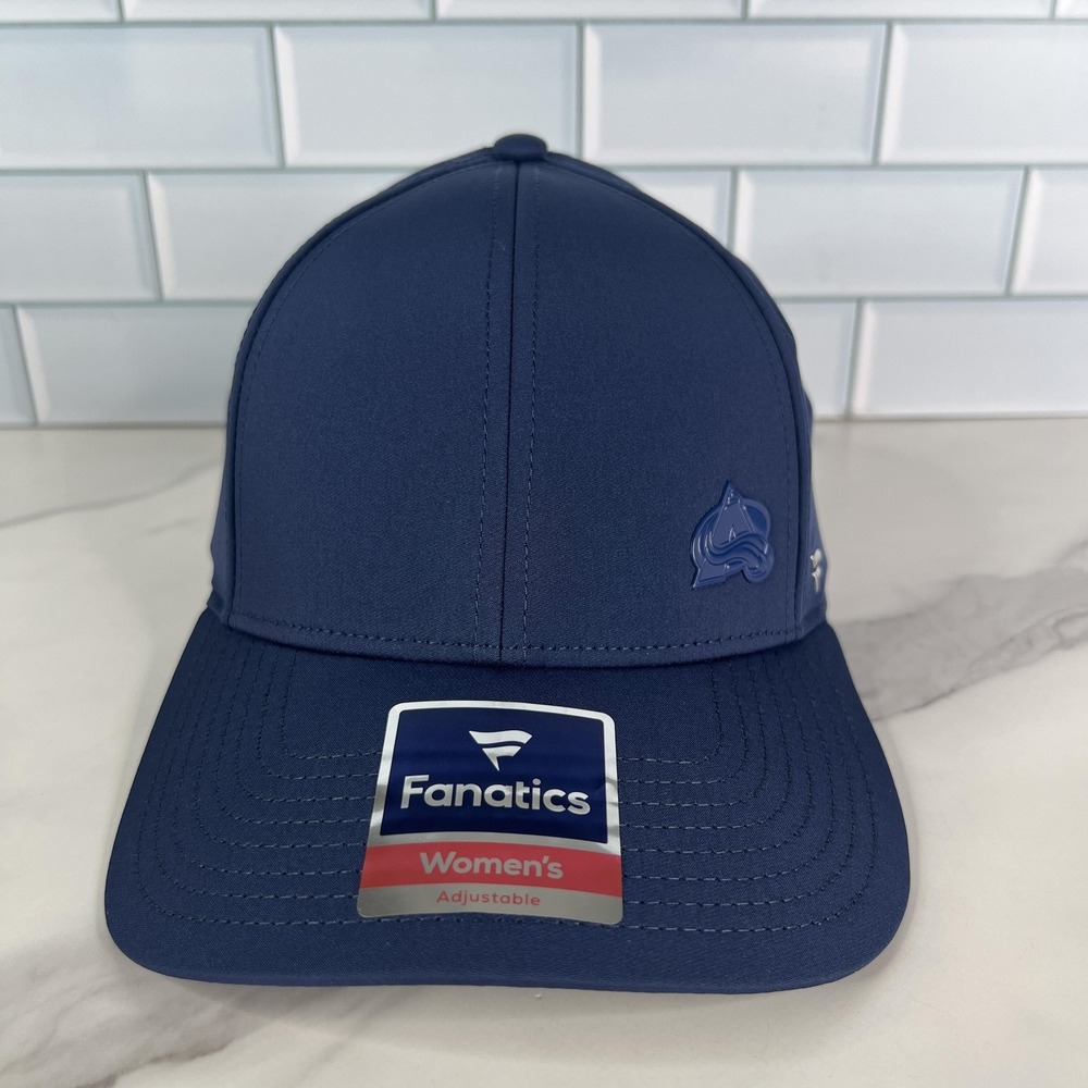 Colorado Avalanche Hat Cap Strap Back Womens Blue NHL Hockey Authentic Pro
